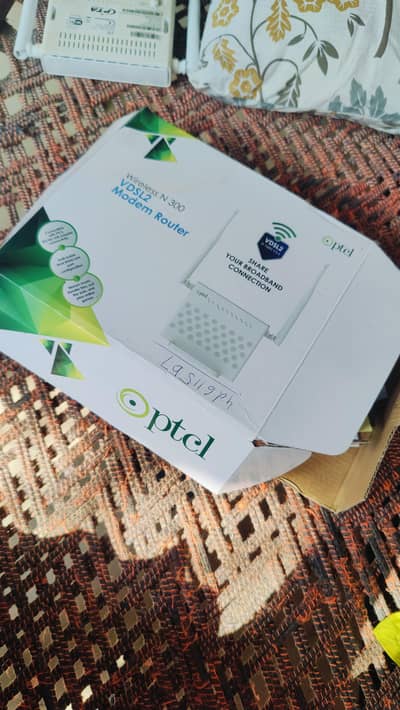 ptcl wireless N300 vdsl2 modem Router see