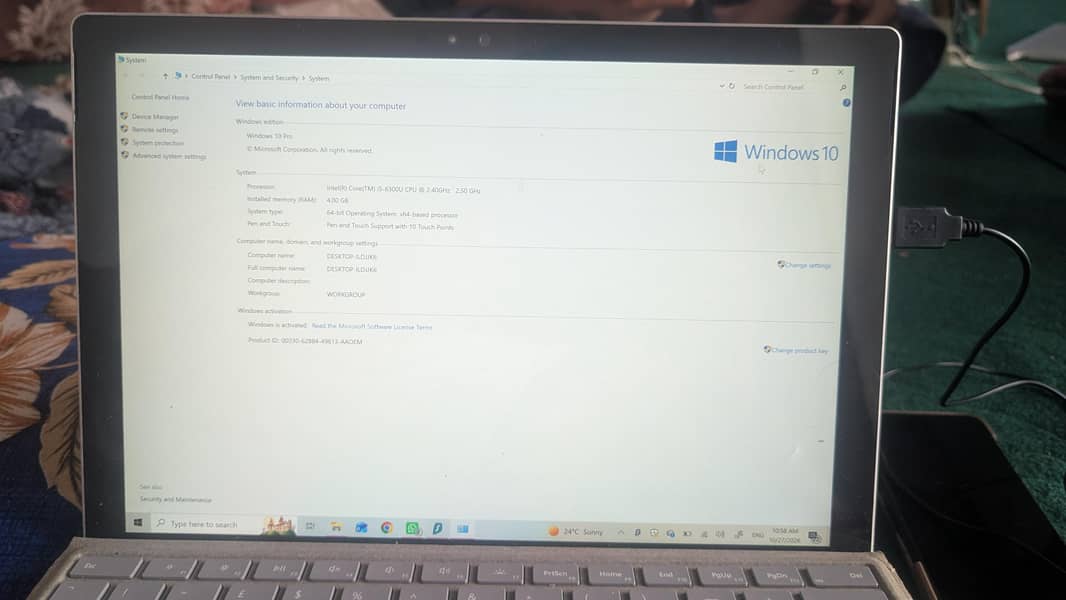 Microsoft surface book 4 pro 2