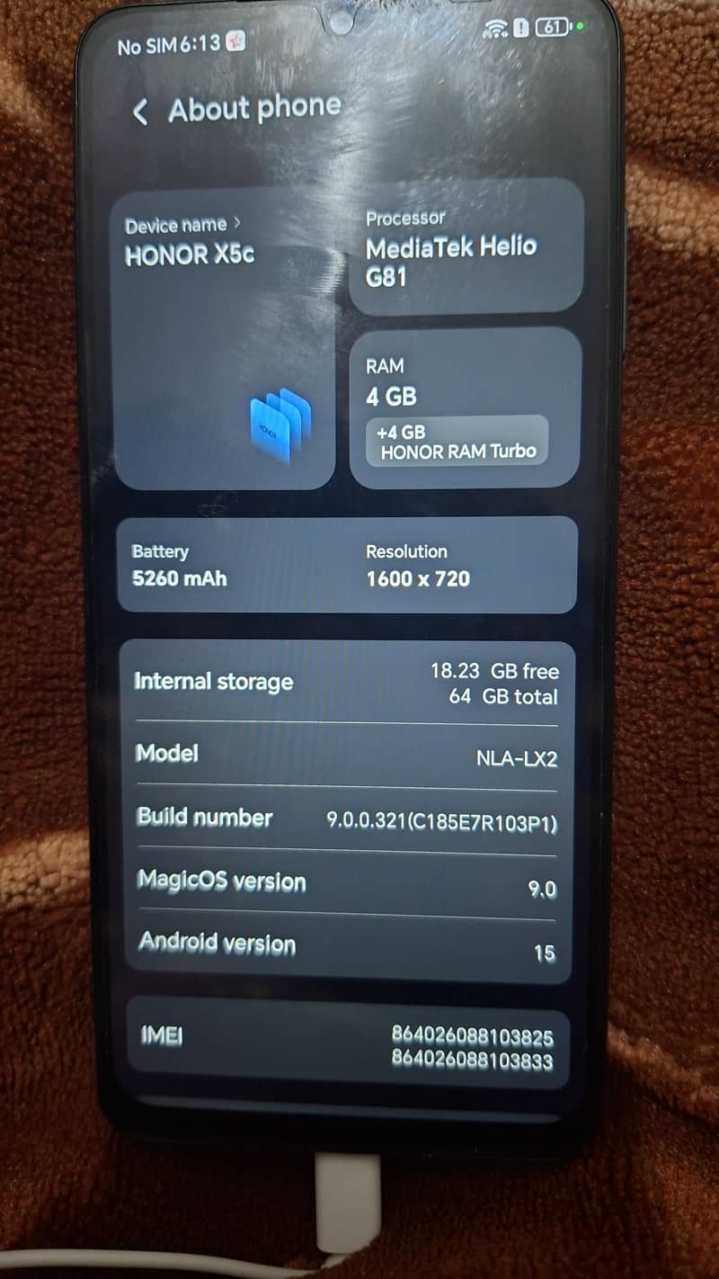 Honor X5 3