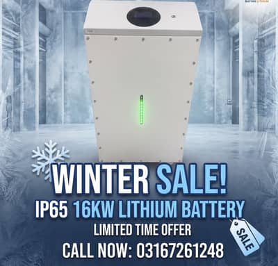 16kw ip65 Lithium Ion Battery
