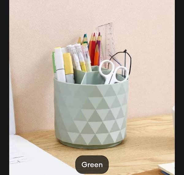 T  Multifunctional 360 Degree Makeup Brushes Holder Desk Stand Pencil Holder Detachable Organizer Paint Supplies Plastic Artist Holder