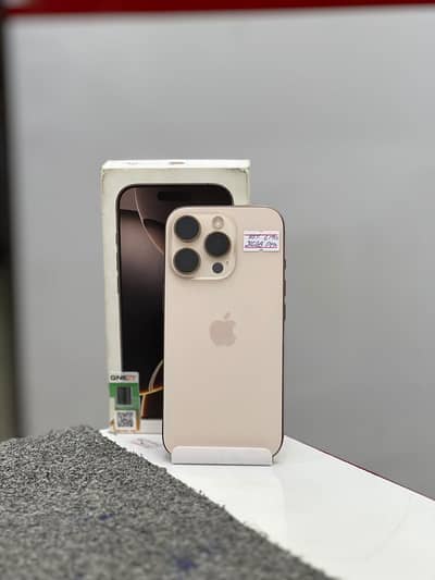 Apple iPhone 16 Pro 256 gb pta approved desert titanium