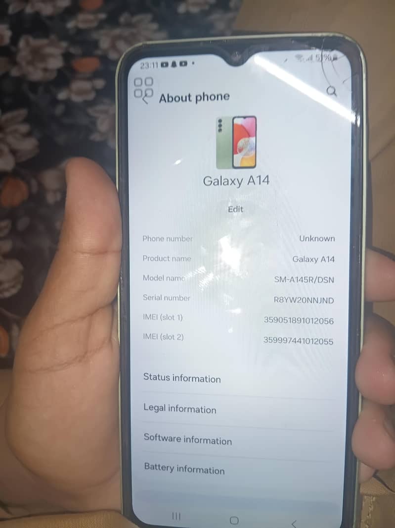 Samsung Mobile A14 4