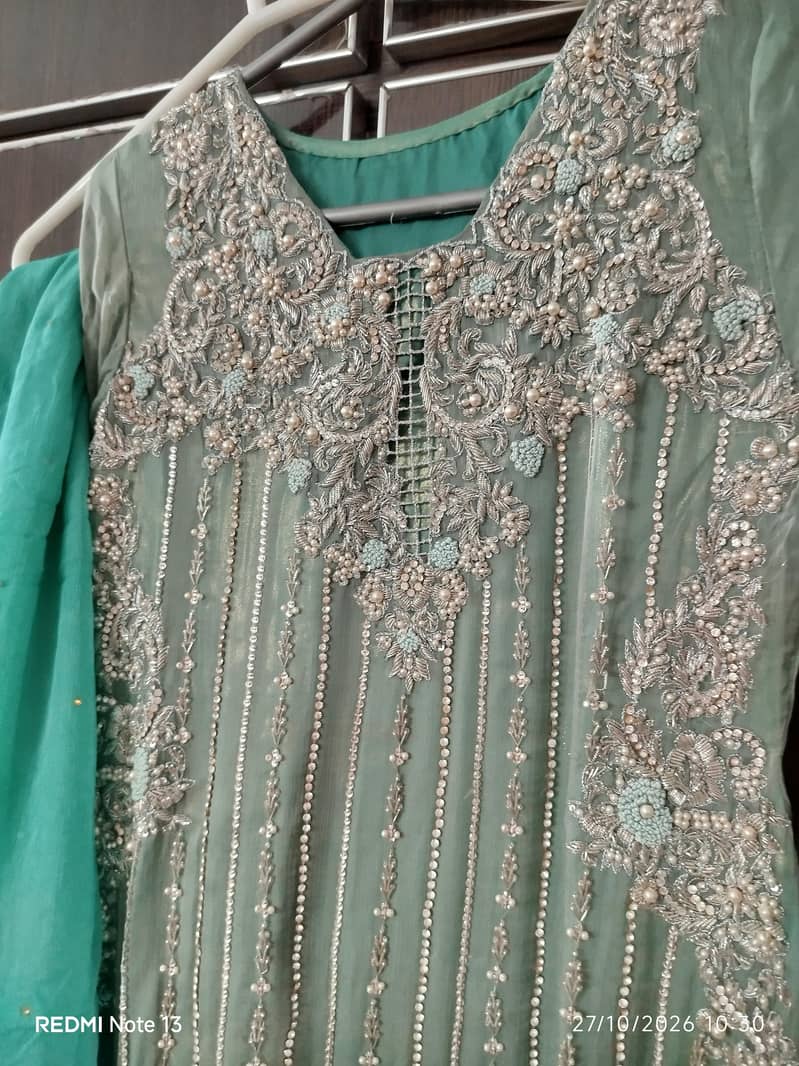 wedding wear 3 piece dress 1