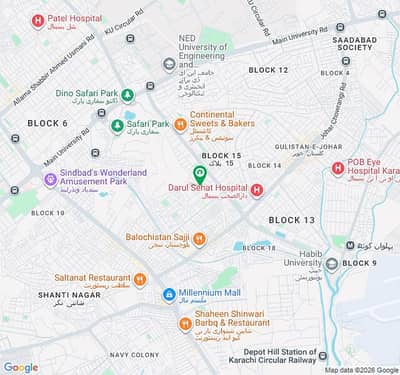 Ready To Buy A West Open Flat 2200 Square Feet In Gulistan-e-Jauhar - Block 16