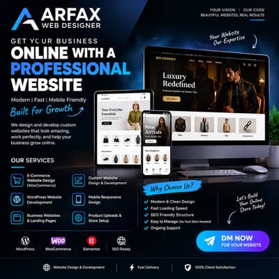 e commerce website for saleing
