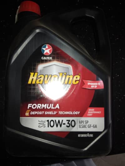 Engine oil caltex formula 10/ 30 4 lit