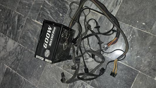 Cooler Master 600w power supplay | gaming Supply