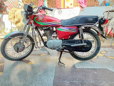 Honda CG 125 2013 Model – Chakwal Number