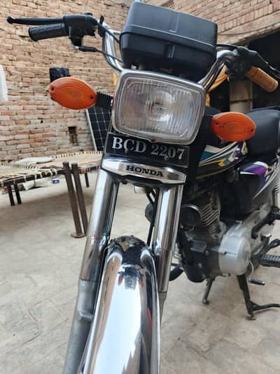 HONDA CG 125 BLACK