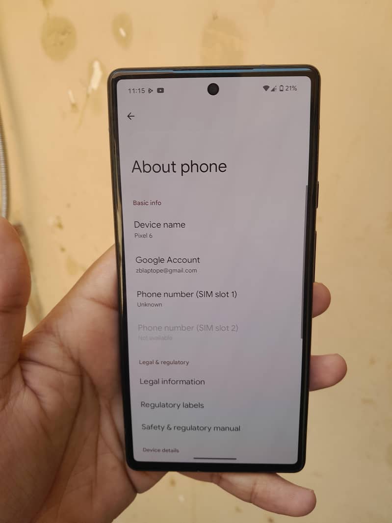 Google Pixel 6 5