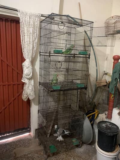 4 Portion tower cage 2*1.5*1.5