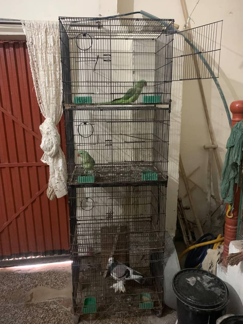 4 Portion tower cage 2*1.5*1.5 1
