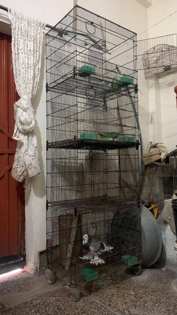 4 Portion tower cage 2*1.5*1.5 2