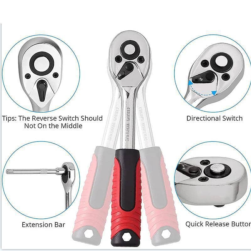 46 pcs socket wrench 5