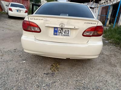 Toyota Corolla saloon 2004