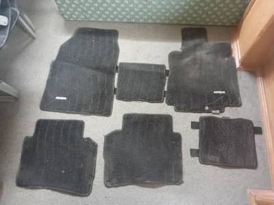 Car Carpet Floor Mats total 3 sets orignal company k