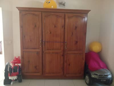 pure wooden wardrobe