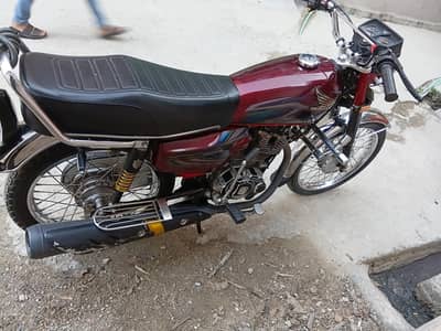 HONDA CG 125 . ISLMBD NUMBER. TOTAL GENUINE. ALOK