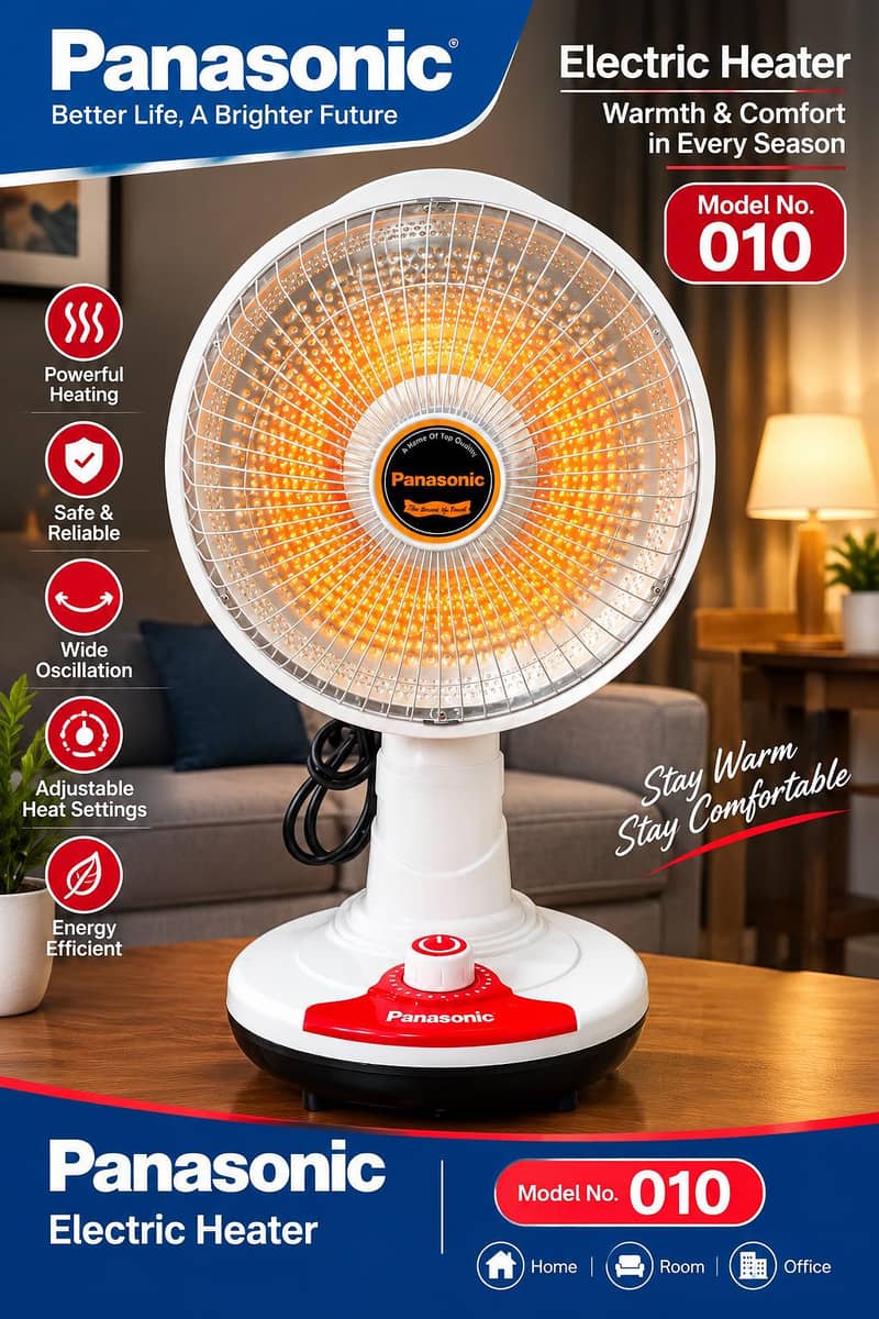Panasonic Heaters Available 1