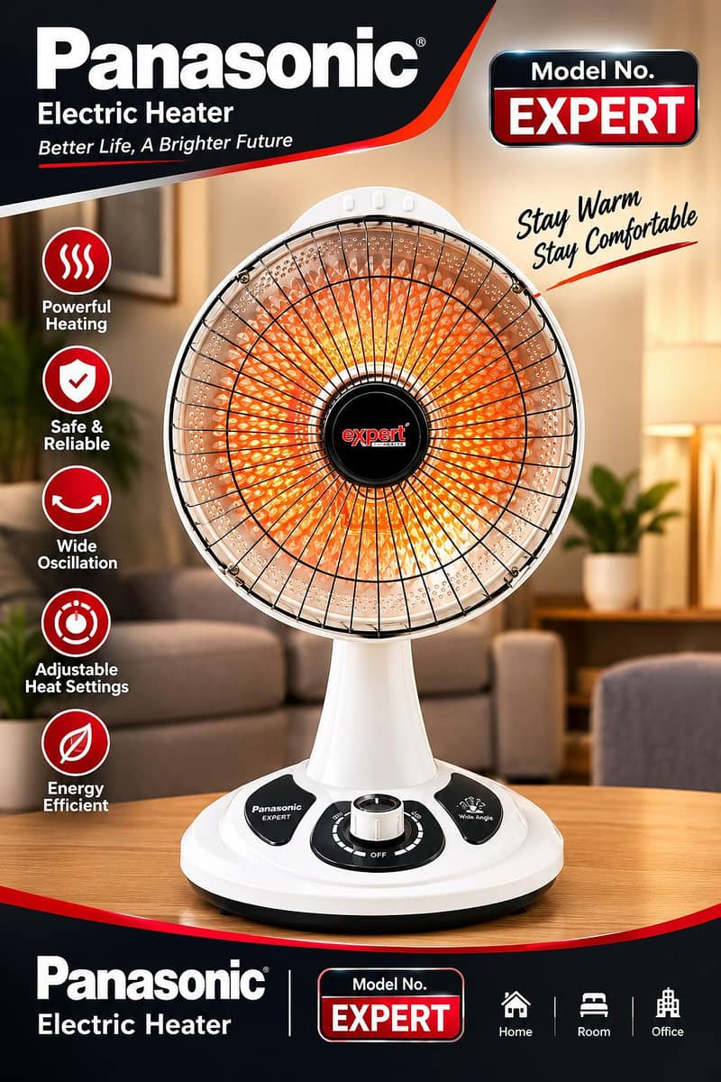 Panasonic Heaters Available 4
