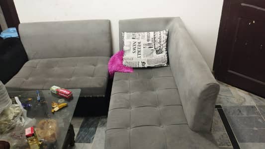 L Shape 5 seater sofa set