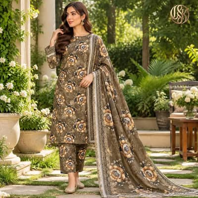 Oleza women khaddar 3Pc Suit new collection 2026