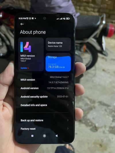 Redmi note 12s
