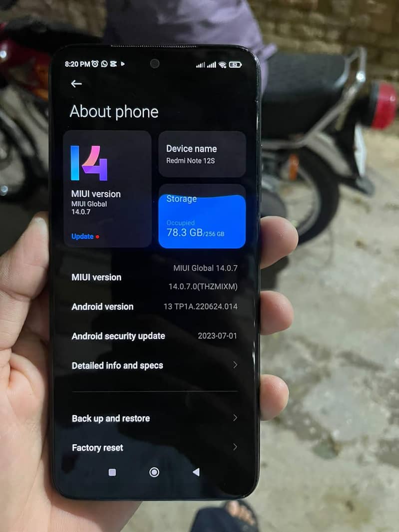 Redmi note 12s 0