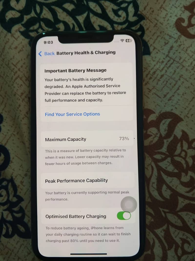 Apple iPhone XS 5