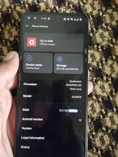 One Plus Nord 5g