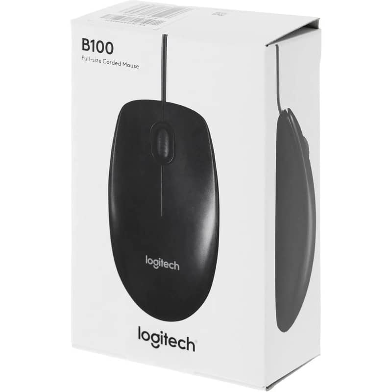 Logitech B100 Optical USB Mouse 2