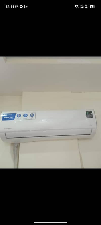 Dawlance ac inverter heat and cool almost new few days use