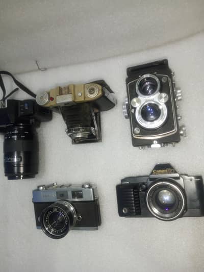 vintage film cameras