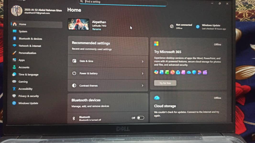Dell laptop 1