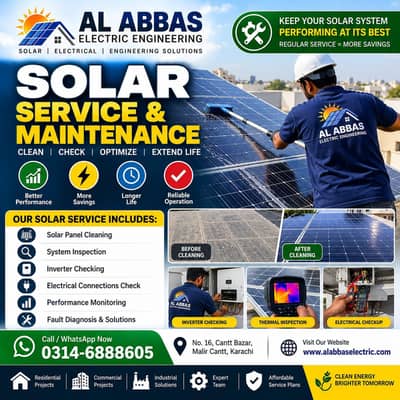 Solar Service maintenance