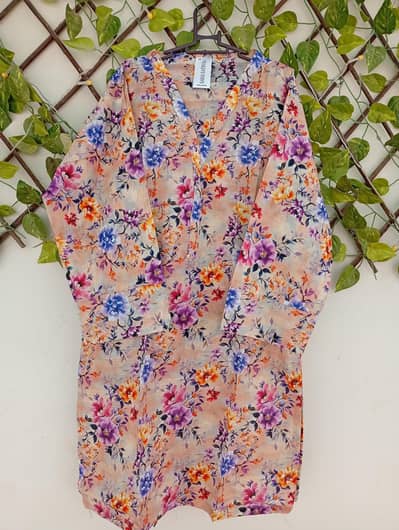girls eastern two piece stitched dress