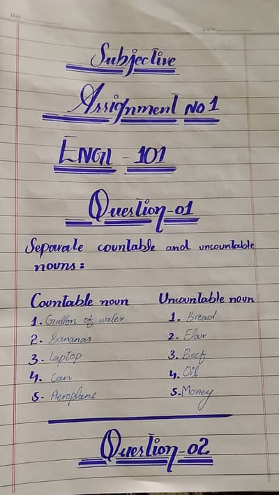 assignment writting