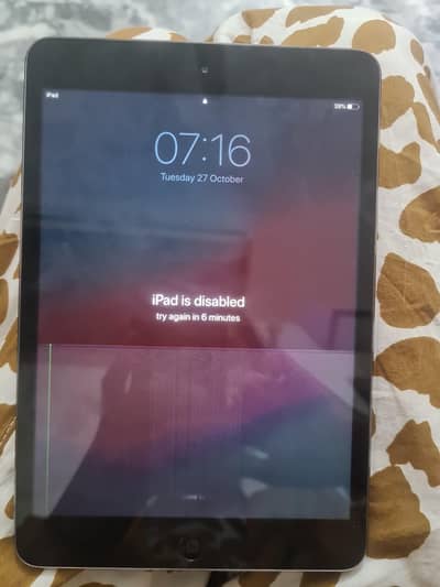 Ipad Mini 2 half panel damaged