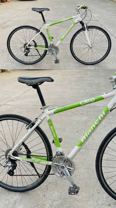 Bianchi Cielo - Aluminium Front Suspension Hybrid cycle bike