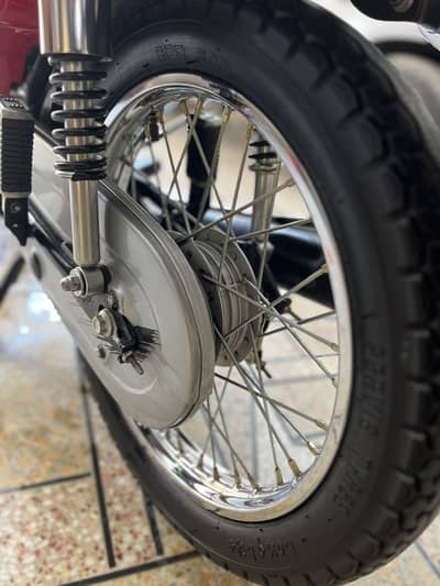 Honda CG 125 with brand new parts 2nd number 03354860701