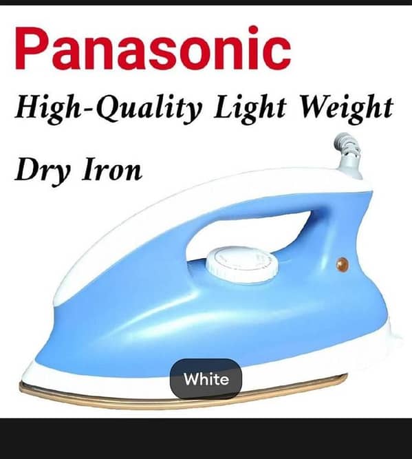 T  De-luxe Automatic Electric Dry Iron 1000 watts Big Size