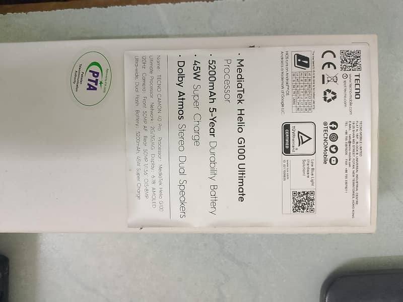 Tecno CAMON 40 Pro 5