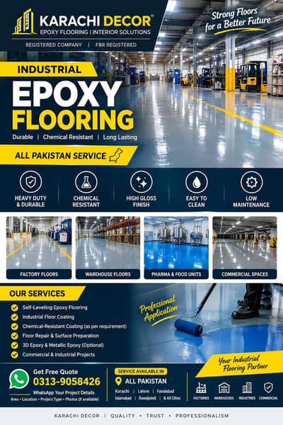 Epoxy Flooring | Factory & Warehouse Flooring