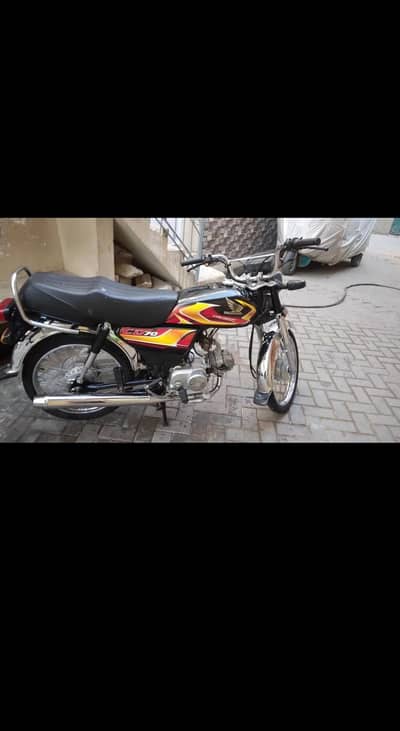 Honda CD70 Advance Model