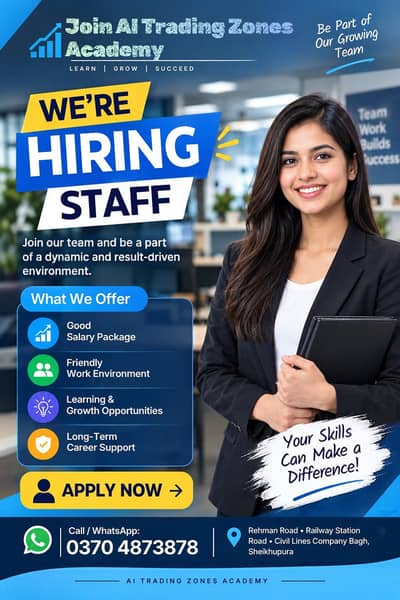 ai trading zones staff need girls