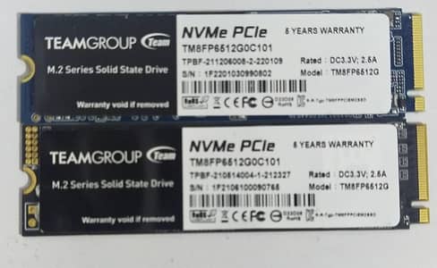 512 GB Nvme SSD TEAMGROUP
