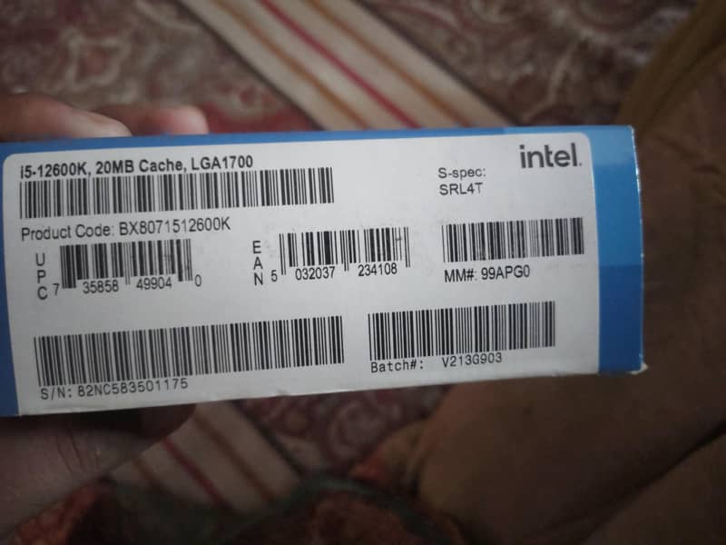 Intel Core i5 12600K 5