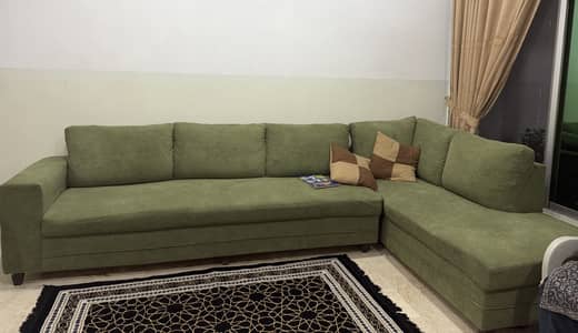 L SHAPE SOFA 8 SEATER