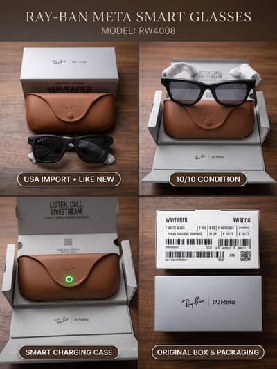 Ray-Ban Meta Wayfarer (RW4008) - USA Import - 10/10 Condition